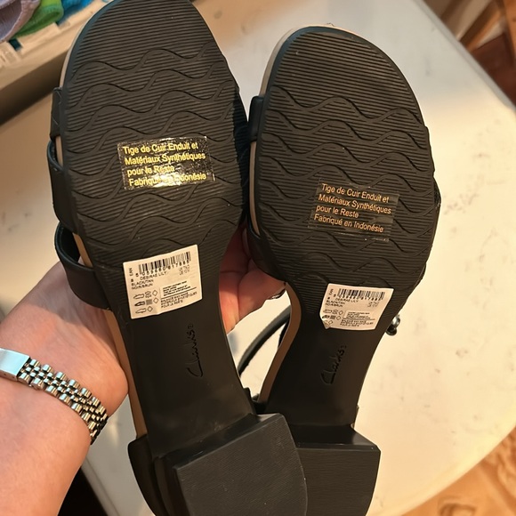 Clark’s Collection Desirae Lily Sandals Size 10 - Picture 6 of 7